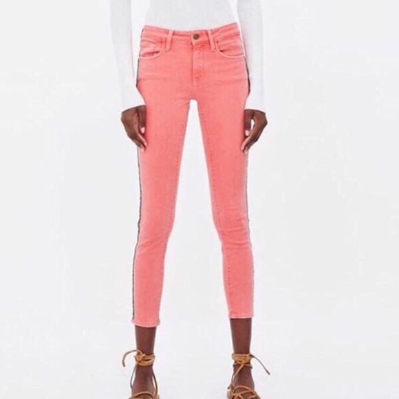 Zara Denim - Zara Coral Jeans